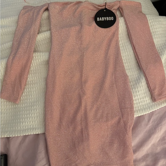 Pink Sparkly Babyboo Dress - Picture 3 of 4